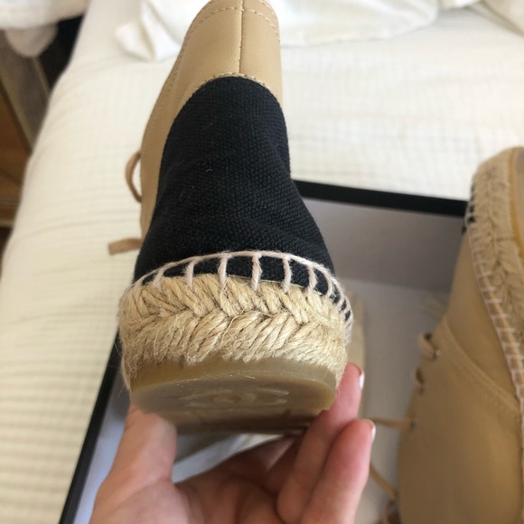 Chanel Ankle High Espadrilles Shoes 37 - Picture 11 of 16